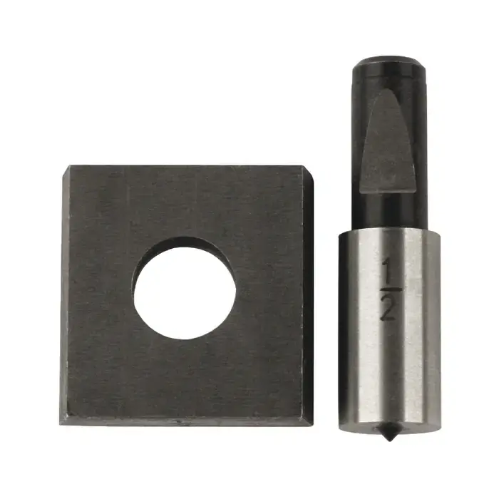Price Drop HEINRICH H71SQ/H72SQ-7/16 7/16" Size For Use With Heinrich Bench Punch Model 6 Punch Punch & Die Set