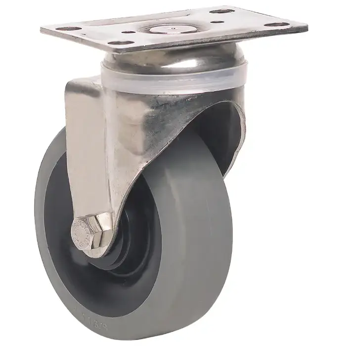 FAULTLESS 3406-8 x 2 8" Wheel Diameter, 2" Wheel Width, 1,050 lbs. Load Rating Semi-Steel Caster/Wheel Brand New