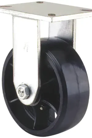 FAULTLESS H3418-6 x 2-1/2 6" Wheel Diameter, 2-1/2" Wheel Width, 600 lbs. Load Rating Non Marring Rubber Caster/Wheel Free Returns