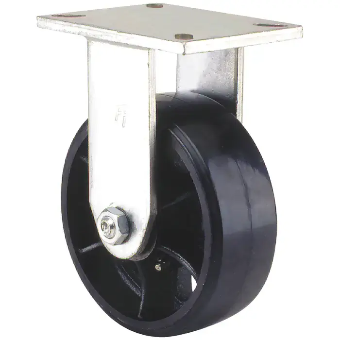 FAULTLESS H3418-6 x 2-1/2 6" Wheel Diameter, 2-1/2" Wheel Width, 600 lbs. Load Rating Non Marring Rubber Caster/Wheel Free Returns