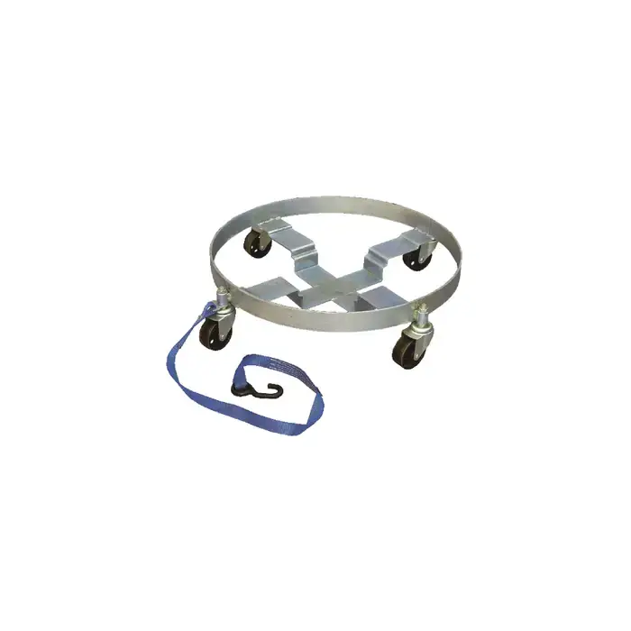 Hassle-Free Returns VESTIL DRUM-QUAD-H 900 lbs. Load Capacity, 30-7/8" Length, 30-7/8" Width Drum Handling Dolly