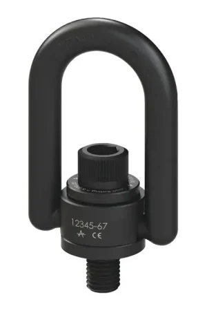 Exclusive Offer AMERICAN DRILL 33424 24,000 Ibs. Rated Capacity, 1-1/2"-6 Thread Size, 6-3/4" Ring Opening Hoist Rings, Hooks, Lifting Accessory