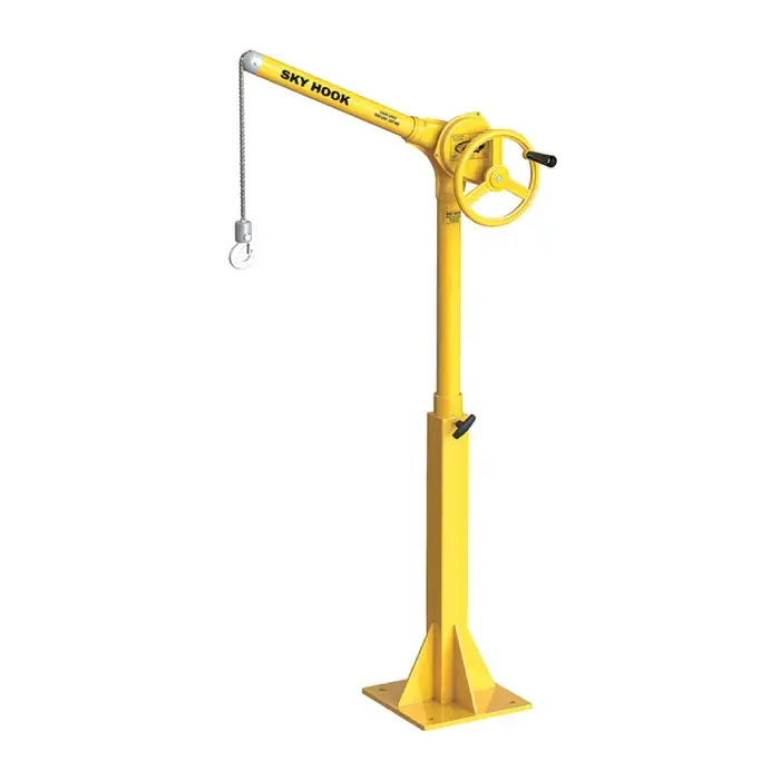 Hot Picks SKY HOOK 8750.42 1/4 Ton Load Capacity, 75" Maximum Lift Distance, 1" Per Handwheel Revolution Lift Speed Hoist