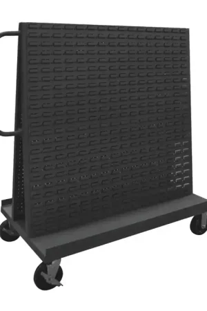 DURHAM AF-3048-LP-95 2,000 lbs. Load Capacity, 57" Overall Height, Phenolic Wheel Type Hand Truck Crafted