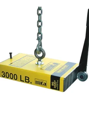Time-Limited MAG-MATE CL3000 3" Thick Lifting Capacity, 3000 lbs. Holding Value Flat Items, Lift Magnet Type Magnetic Lifting Tool
