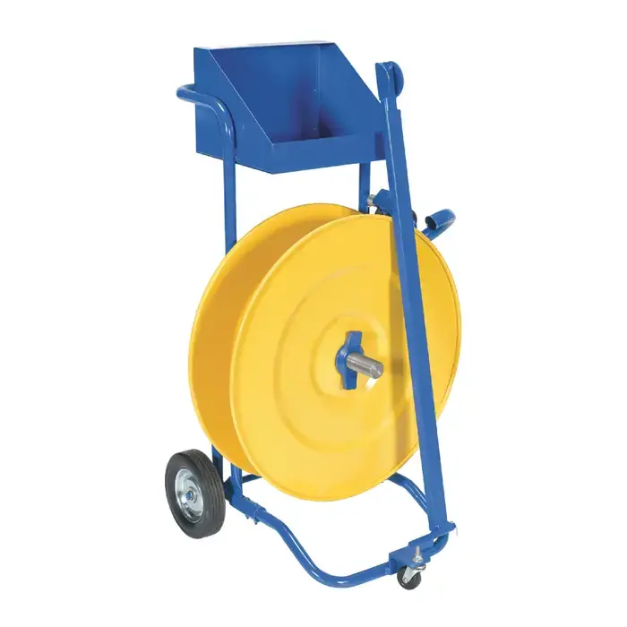 Clearance VESTIL STRAP-P2 24-3/4" Width Strapping Cart