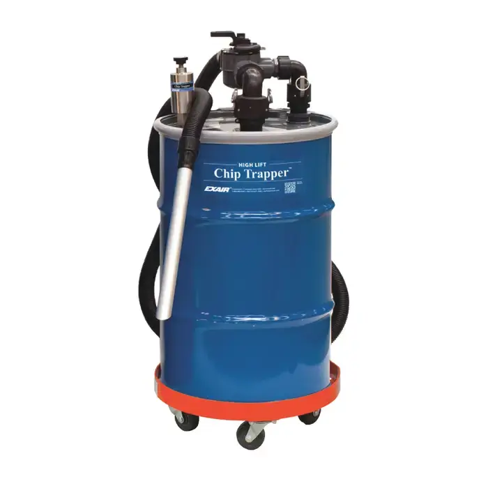 Special Offer EXAIR 6190 55 Gallons Tank Capacity, 1-1/2" Hose Diameter Drum Vacuum Pump