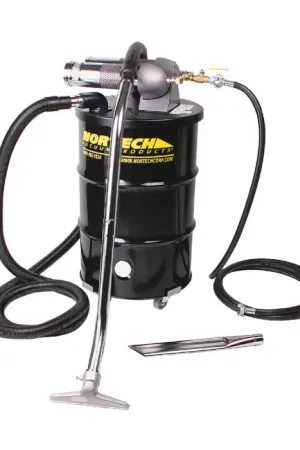 NORTECH PQ55C200NED 55 Gallons Tank Capacity, 25 Peak Horsepower, 2" Hose Diameter Drum Vacuum Pump Instant Buy