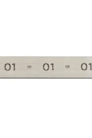 While Supplies Last STARRETT 54220 1" Thick, 5" Width, 18" Length Oil Hardening Ground Flat Stock
