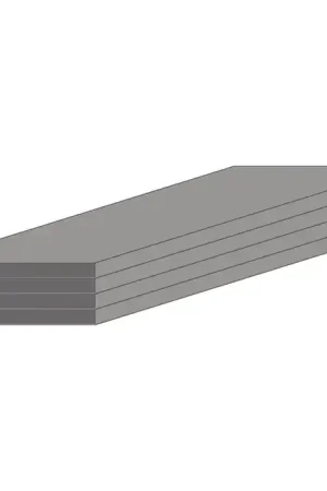 TTC 73-017-754 5/8" Thickness, 24" Length, 24" Width Flat Aluminum Stock Special Discount