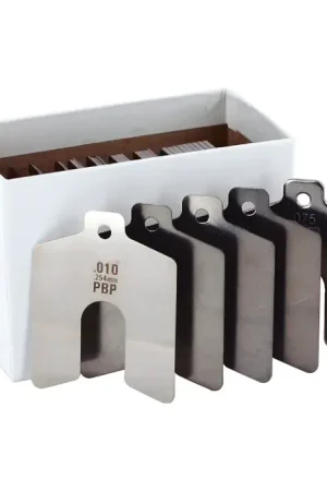 Same Day Shipping TTC USA MADE 17500 .001" Min. Thick, .075" Max. Thick, Stainless Steel 80 Piece Shim Stock Set