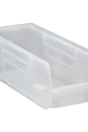 QUANTUM STORAGE SYSTEMS QUS234CL Stack & Hang Ultra Bins Type, Clear Color, Plastic Material Storage Bin Factory Price