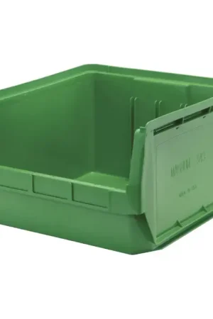 QUANTUM STORAGE SYSTEMS QMS 543 Bins Type, Green Color, Plastic Material Storage Bin Grab Now