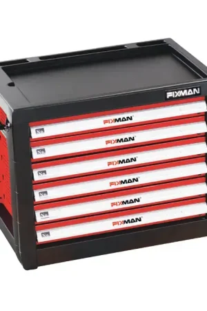FIXMAN C1NP6 6 Drawer Chest Type, 6 No. of Drawers, 18.30" Chest Length Tool Chest Today Only