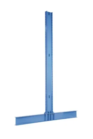 Trending VESTIL HDU-C-10-48 Heavy Duty Double Cantilever Type, 120" Height, Blue Color Heavy Duty Shelving / Rack