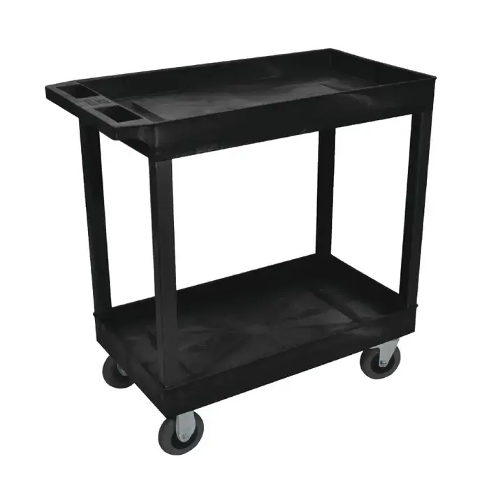 LUXOR EC11SP5-B 400 lbs. Total Load Capacity, 18" Length, 32" Width Stock Cart Genuine