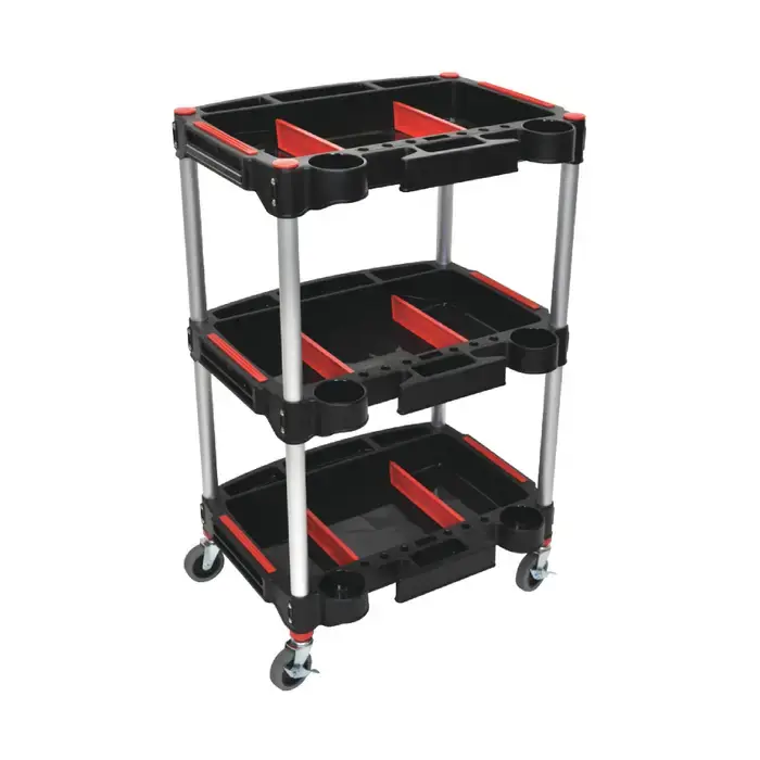 LUXOR MC-3 132 lbs. Total Load Capacity, 18" Length, 22-3/4" Width Stock Cart Factory Price