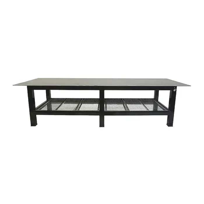 Limited Offer BADASS WORKBENCH 4X12WELD-12 Welding Table With 1/2" Plate Steel Top Type, 4‘ Width, 4‘ Depth Stationary Work Bench / Table