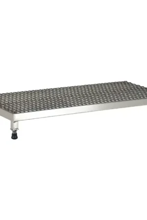 VESTIL AHW-L-1948-SS Adjustable Work Mate Stand Type, 19" Width, 48" Depth Stationary Work Bench / Table Trusted Brand