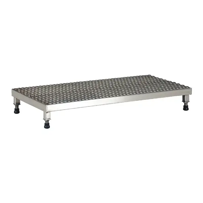 VESTIL AHW-L-1948-SS Adjustable Work Mate Stand Type, 19" Width, 48" Depth Stationary Work Bench / Table Trusted Brand