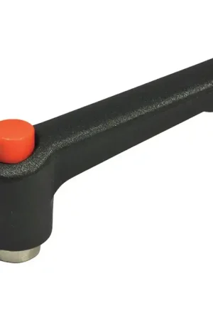 J.W. WINCO 5TAP7K/C2 5/16"-18 Thread Size, 2.48" Handle Length, Stainless Steel Insert, Nylon Plastic, Tapped Adjustable Lever Hot Picks