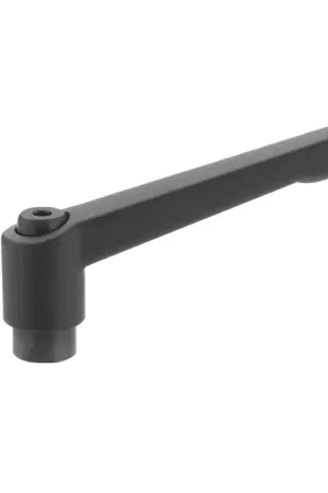 Best Price J.W. WINCO 2TA01K 10-24 Thread Size, 1.77" Handle Length, Steel Insert, Zinc Die-Cast, Tapped Adjustable Lever