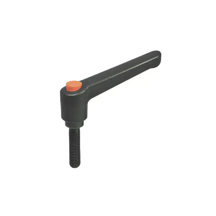 Big Sale J.W. WINCO 8T32AP3K/C2 1/2"-13 Thread Size, 3.07" Handle Length, Steel Insert, Nylon Plastic, Threaded Stud Adjustable Lever