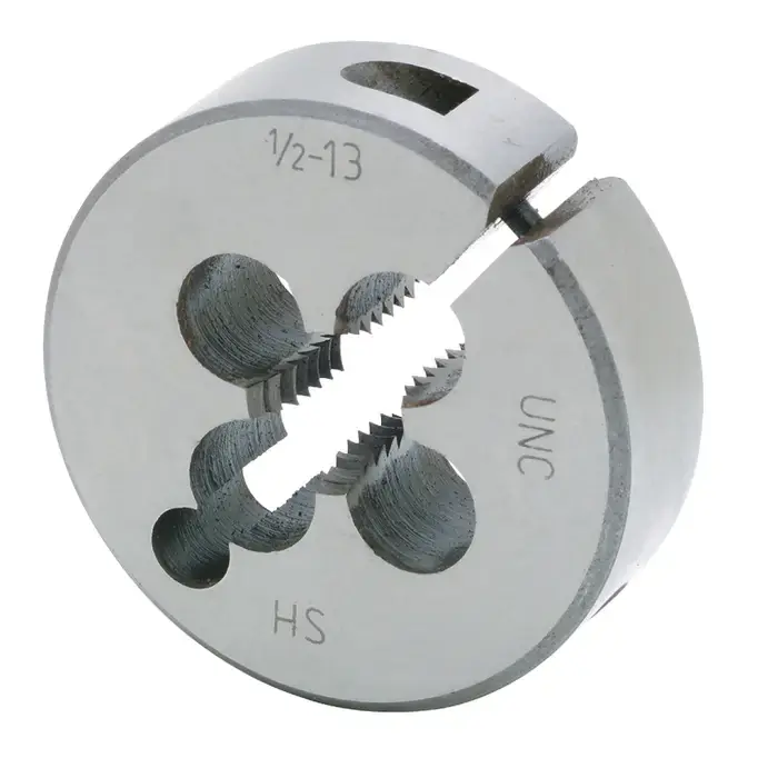 TTC 15-101-064 1-64 13/16" OD, Right Hand High Speed Steel Round Adjustable Die Top Pick
