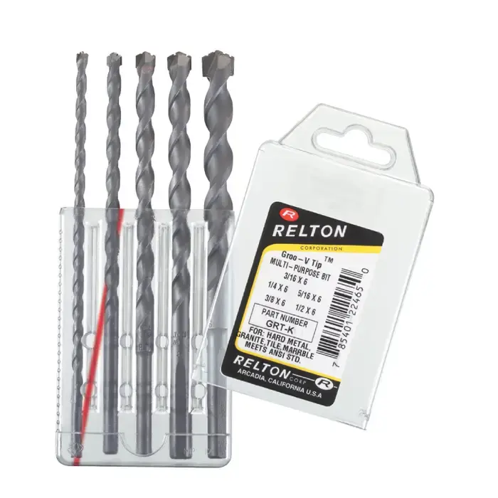 RELTON GRT-K5 3/16" to 1/2" Size, Masonry Drill Don't Miss Out