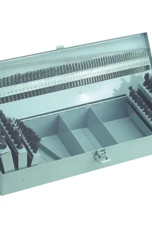 TTC PRODUCTION A3789-SM 1/16" to 1/2" by 64ths, 1 to 60, A to Z Size, 135°, High Speed Steel Screw Machine Length Stub Drills Set Best Seller