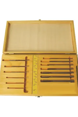 Save Now LAVALLEE & IDE LV533-16W 1mm to 7mm by .5mm 13 Pc. Straight Flute Straight Shank Chucking Reamer Set