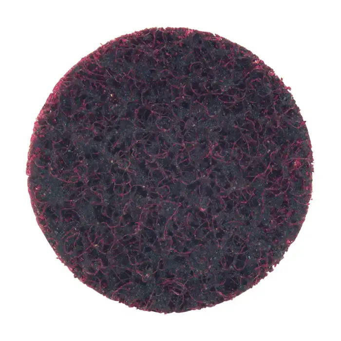 SHUR-BRITE 10553 2" Aluminum Oxide Non-Woven Disc - Coarse Grade Fan Favorite