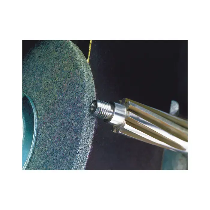 Genuine 3M Scotch-Brite™ (CP-UW) 37028 2" Aluminum Oxide Deburring Wheel - Unitized, Coarse Grade, 1/2" Face Width