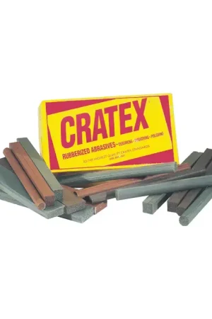 CRATEX 228 Rubberized Abrasive Block & Stick Test Set Trending