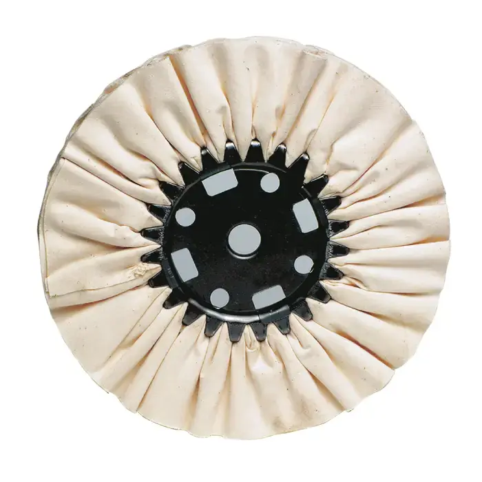 Latest DICO 10" Diameter Cotton Polishing Wheel - Soft Density