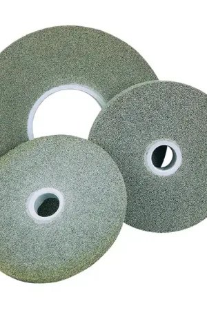 3M 7000121076 6" Diameter Silicon Carbide Bonded Deburring Cut-Off Wheel - 1" Hole Size, 1" Wheel Thickness, Scotch-Brite™ SF Finishing & Deburring Wheel Seasonal Sale
