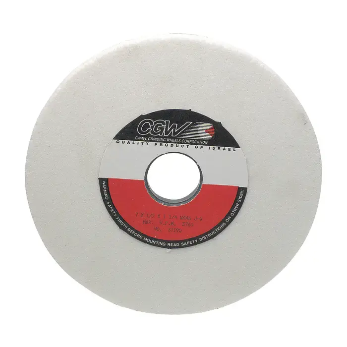 CGW ABRASIVES 34619 7" Diameter Surface Grinding Wheel - 1-1/4" Hole Size, H Wheel Hardness Holiday Sale