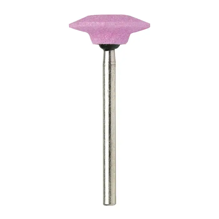 TTC 53-501-070 B Point Shape 1/8" Shank Aluminum Oxide Vitrified Mounted Stone Wheel - B Point Shape Bargain