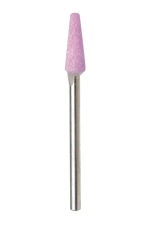 Trusted Brand TTC PRODUCTION USA MADE 53-504-053 B Point Shape 1/8" Shank Aluminum Oxide Vitrified Mounted Stone Wheel - B Point Shape