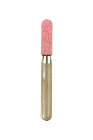 TTC 53-500-024 A Point Shape 1/4" Shank Aluminum Oxide Vitrified Mounted Stone Wheel - A Point Shape Special Discount