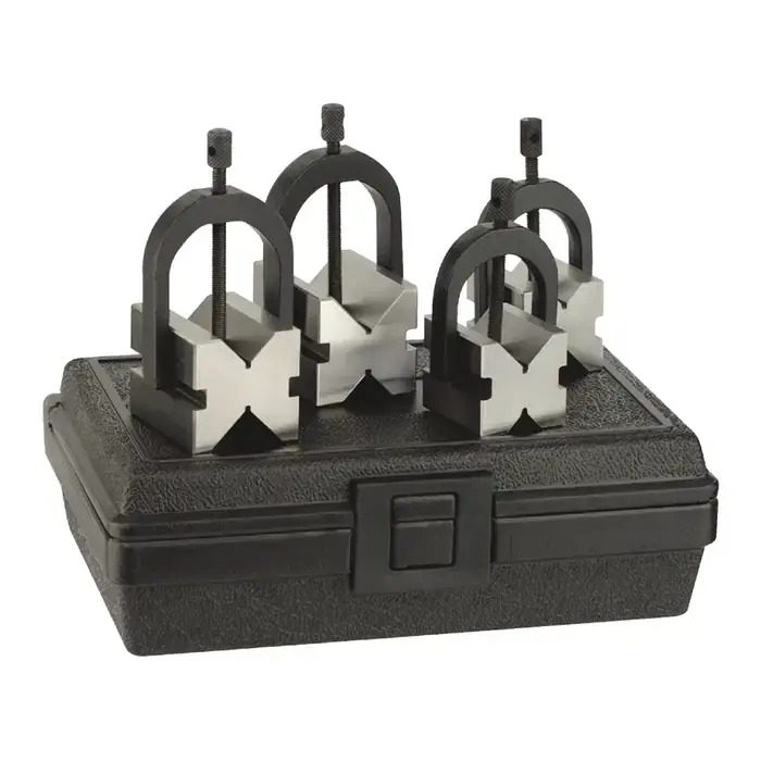 Fresh Stock FOWLER 52-475-500-0 V Block & Clamp