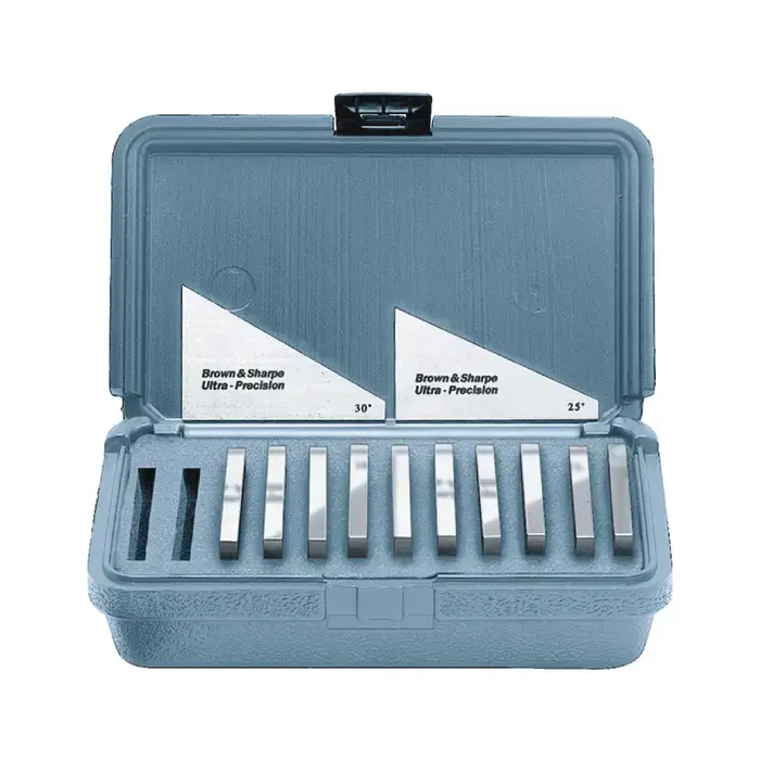 TESA Brown & Sharpe 599-921-18 3"L x 1/4"T Precision Angle Block Set Get Yours
