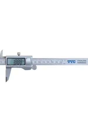 Best Price TTC MCC1215 Electronic Digital Caliper, 0 - 6" (0 - 150mm) Range, .0005" (.01mm) Resolution