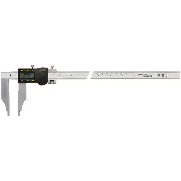 Best Price ASIMETO 315-24-6 Electronic Digital Caliper, 0 - 24" (0 - 600mm) Range, .0005" (.01mm) Resolution