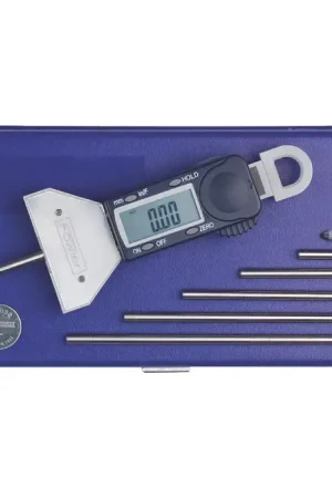 Get Yours FOWLER 54-225-555-0 0 - 16" (400mm) Range, 2" Base Length, ±.0015" Accuracy Electronic Digital Depth Gage