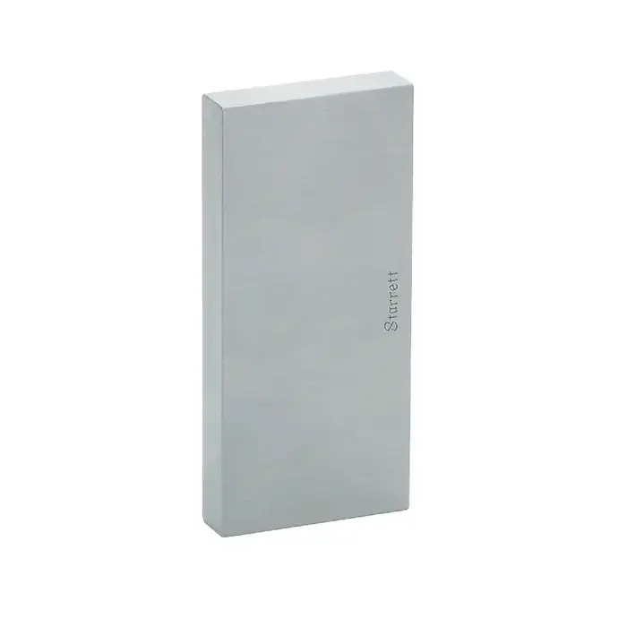 STARRETT 92219 .122" Size, 0 Grade Rectangular Gage Block Secure Checkout