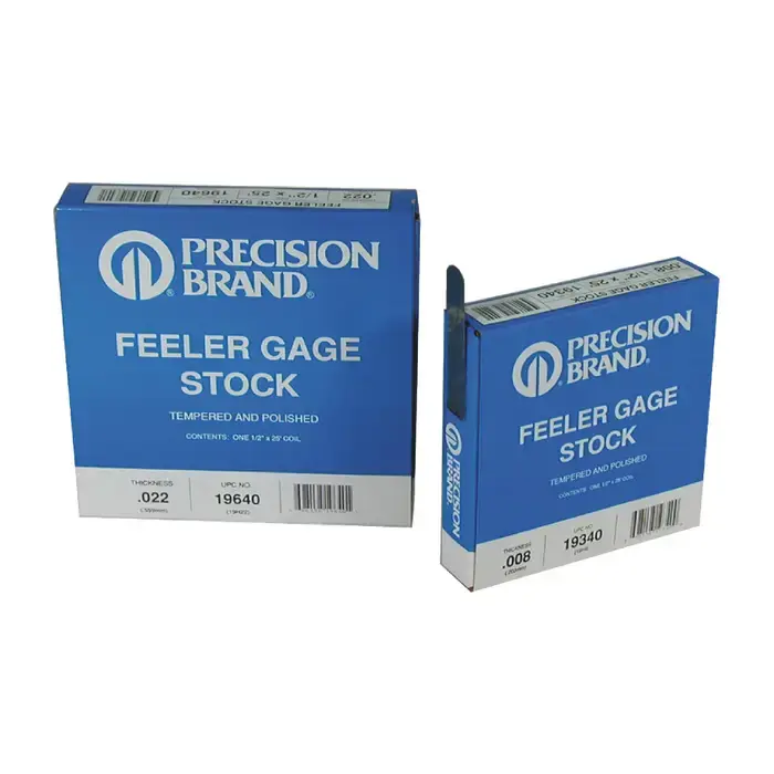 Buy Direct PRECISION BRAND 19495 .015" Thickness, 1/2" Width, Steel Material Feeler Gage Roll