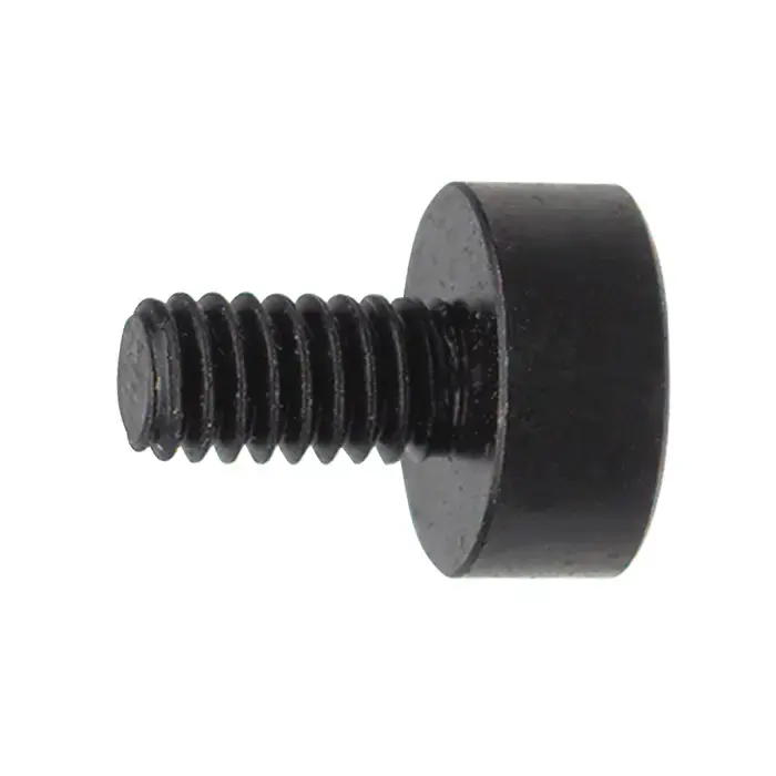 ACCURATE ACCESSORIES Z9365 AGD Dial Indicators Use With, 1/4" Diameter, .112" Length, Steel Material 4-48 Thread, Flat Shape Indicator Contact Point Bargain