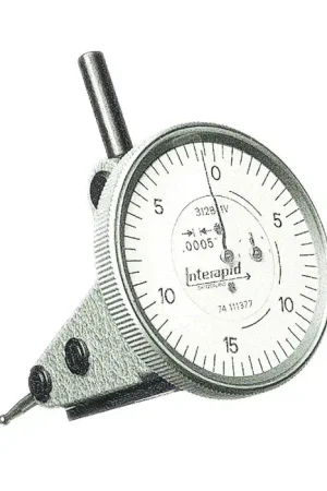Mega Sale INTERAPID 312B-15V 0 - 0.060" Range, 0-15-0 Reading Dial Test Indicator
