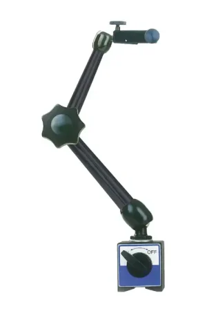 NOGA MG1033 Articulating Magnetic Indicator Holder, Holds 3/8" & dovetail, Top (Plastic) Adjustment Next Day Delivery